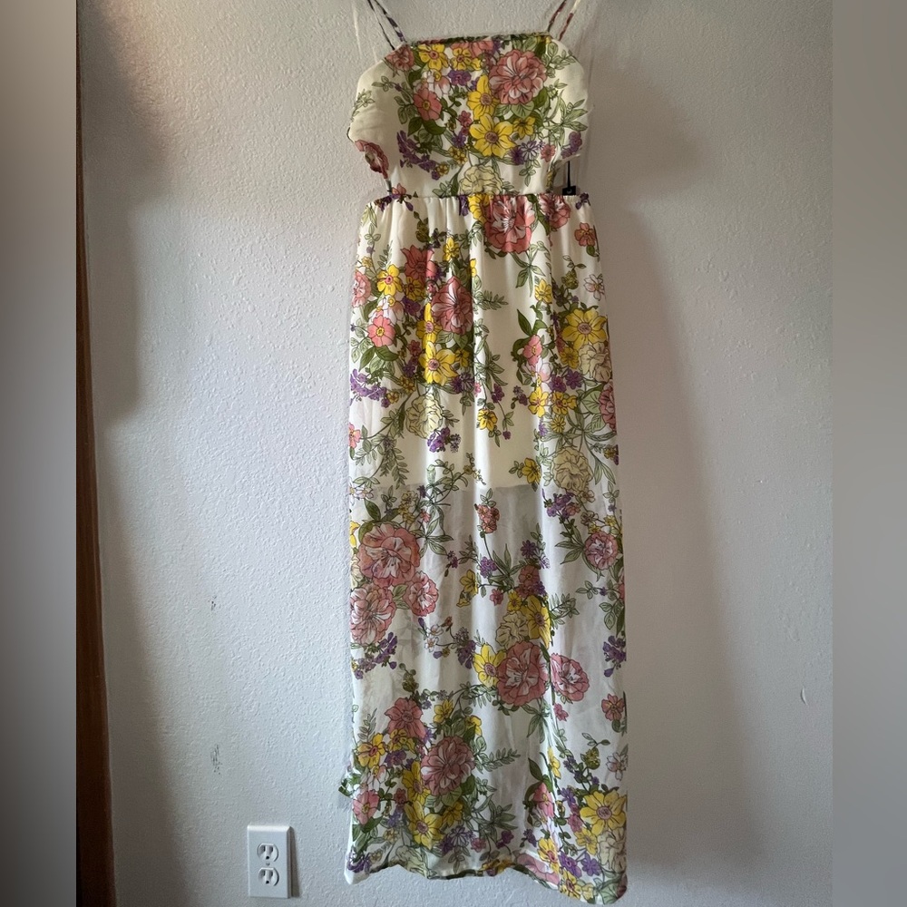 3rd + Malt Cutout Maxi Dress